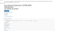 Desktop Screenshot of guyhoquet-immobilier-chateaudun.com